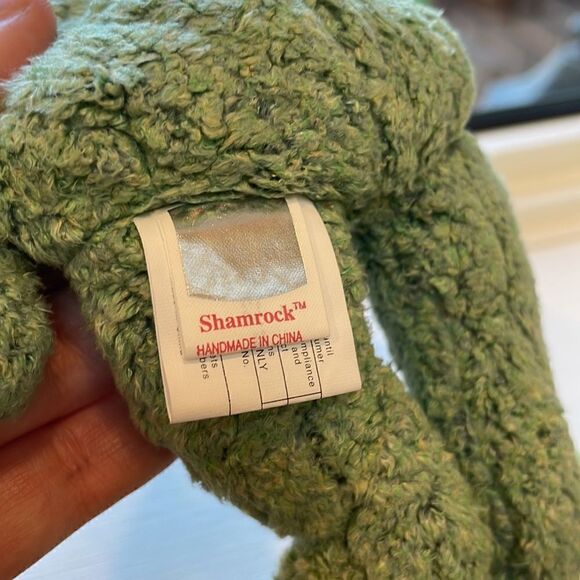 Shamrock The Bear 2000 Ty Beanie Baby Mint Condition with all tags attached - Picture 5 of 7